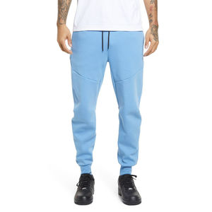 Pantalones de chándal azul cielo para hombre French Terry o Fleece Custom Fabric 100% Cotton Custom Logo Jogger Sweat Pant OME ODM Service - Product Image 1