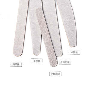 Lima de uñas de acero inoxidable de doble cara, herramienta de manicura y pedicura, uña de Metal - Product Image 5