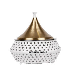 Calentador de Comida Decorativo de Metal, Cazuela Decorativa para Bodas y Eventos, Nuevo Diseño de Metal, Gran Venta - Product Image 3