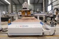 Router CNC Industrial de 4 Ejes para Trabajar la Madera, para Muebles, Grabado 3D, Procesamiento de Paneles, Máquina de Alta Resistencia