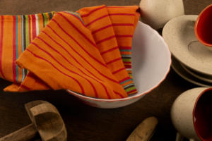 Serviette de golf Salsa Kitchen 100% coton-Orange - Product Image 6