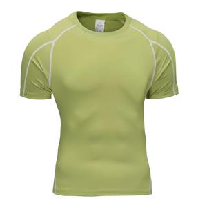 Exclusivo verano Rash Guard 3D impreso transpirable de alta calidad gimnasio camisa 100% algodón orgánico hombres entrenamiento Jogging Wear - Product Image 1