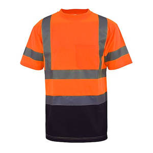 Camisas de alta visibilidad para hombres y mujeres Clase 3 Hi Vis Camisas de manga larga Construcción Reflectante Camisas DE SEGURIDAD Durable Meet ANSI - Product Image 2