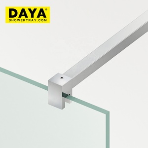 Cabina de <span class=keywords><strong>ducha</strong></span> de vidrio templado, transparente, Nano, fijo, sin marco, grueso, personalizable, para Baño - Product Image 2