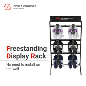 Exhibidores de Metal Modernos para Zapatos y Pantuflas, con Soporte para Colgar, para Tiendas de Calzado - Product Image 3