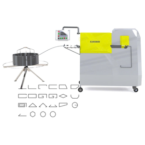 Dobladora automática de barras de refuerzo de acero inoxidable de 6mm y 10mm Componente de motor de núcleo de motor de varilla de flexión de alambre hecho en Vietnam - Product Image 1