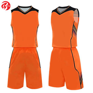 Uniforme de basket-ball personnalisé de haute qualité imprimé par sublimation pour adultes nouveau design short de basket-ball d'été grande taille - Product Image 3