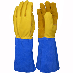 Gants de travail de soudage TIG Distil Industries, cuir de veau de qualité supérieure, gants de soudage TIG - Product Image 1