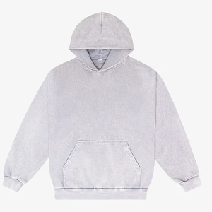 Urban 6XL Streetwear Sudadera con capucha de algodón pesado de gran tamaño Logotipo personalizado Manga larga Lavado Estampado multicolor Camisa de moda de invierno - Product Image 3