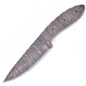 Lame vierge en acier de haute qualité Damas professionnelle pour couteaux de chasse lames personnalisées - Product Image 5