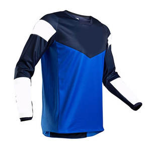 Maillot de vélo de montagne pour hommes OEM léger et durable personnalisable Nom de l'équipe Anti-UV Caractéristique pour la bicyclette en plein air - Product Image 1