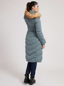 Veste matelassée en satin XL pour hommes, imprimé de logo personnalisé en gros Veste d'hiver de haute qualité avec poches matelassées OEM disponible - Product Image 2