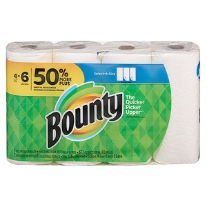 Papier toilette en rouleau jumbo Bounty en pulpe de bambou, doux et résistant, achat en gros, prix compétitif pour l'exportation - Product Image 1