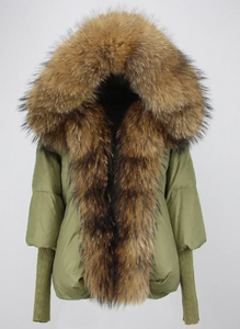 Fabricant de veste rembourrée à capuche de qualité supérieure Nouvelle veste en fourrure élégante et coupe-vent Veste d'hiver pour femmes de haute qualité - Product Image 5