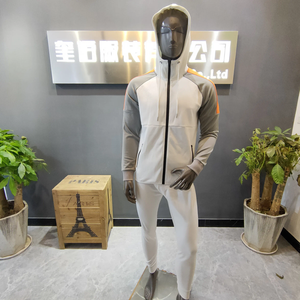 Trajes de chándal para hombre con logotipo personalizado Trajes de jogging de manga larga de 2 piezas Chaquetas activas Pantalones Traje Chándales Casuales - Product Image 5