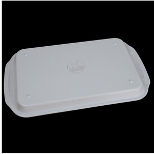 Bandeja blanca de 36CM-Bandejas de melamina de alta calidad Bandejas de diseño personalizado que sirven Bandeja de plástico barata al por mayor Precio bajo - Product Image 4