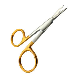 Herramienta de belleza al por mayor, tijeras de acero inoxidable para cutículas, borde recto y afilado, construcción duradera para manicura y cuidado de uñas - Product Image 1