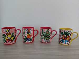 DAFNI BIG PAZAR Custom 3D Relief <b>Ceramic</b> <b>Mug</b> Handmade Hand Painted Cute Fruit Design Dishwasher Safe Microwave Safe Gift Box - Product Image 6