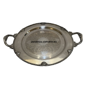 Plateau à chocolat ovale en métal Plateau à chocolat design fini or Vente à chaud Plateau à chocolat nouveauté - Product Image 4