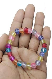 Homme et Femme Pierre de Lune Multi Perles Rondes Bracelet Maker Pierres Style Bijoux de Mode Cadeau Énergétique - Product Image 6