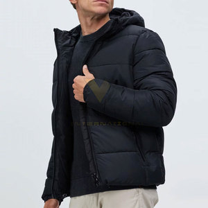 Veste bulle Meilleur prix de gros Dernière mode Veste bulle à capuche personnalisée pour hommes en gros - Product Image 4