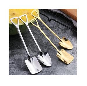 Pure <b>Copper</b> Handmade Antique Design Masala Spoon Set of 2 with Great Quality at Very Affordable Cost - Product Image 3