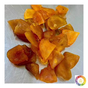 Fruta de la Pasión Seca de Vietnam en Rodajas Gruesas con Semillas, Bocadillo de Fruta Tropical Masticable para Exportación, Empaque a Granel, Naranja y Fruta de la Pasión - Product Image 3