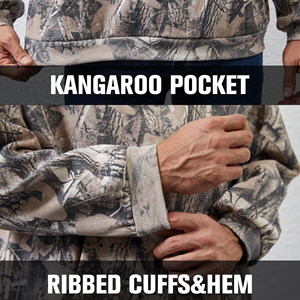 Sweat à capuche personnalisé à imprimé jungle, streetwear, sweat-shirt graphique surdimensionné, mode décontractée, haut à capuche avec motif de feuilles sur toute la surface - Product Image 6