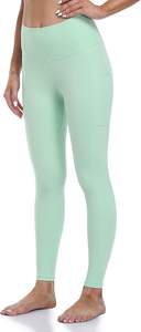 Leggings pour femmes en coton 100% respirant, taille mi-haute, pour la gym, impression par sublimation, vente directe d'usine - Product Image 4