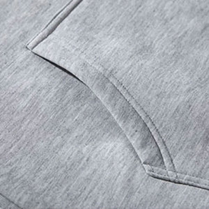 Sudadera con Capucha Unisex de Algodón 100% Grueso de Alta Calidad con Bolsillo Personalizado con Cuentas y Estampado Bordado para Hombre, Invierno - Product Image 3
