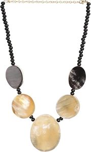 Collar de cuerno hecho a mano Materiales ecológicos y sostenibles para la moda de la boda-Disponible a bajo precio - Product Image 4