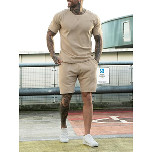 Conjuntos de 2 piezas, chándales informales de invierno para hombre, sudadera Polo de manga larga y pantalones de chándal, conjunto de punto transpirable - Product Image 3