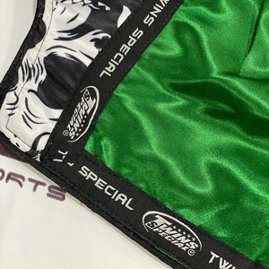 Shorts de Muay Thai professionnels avec logo brodé, dernier design, logo de marque personnalisé imprimé, shorts d'entraînement de kickboxing, MMA - Product Image 5