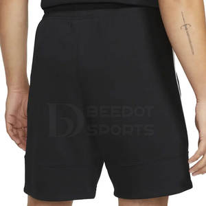 Vente chaude de haute qualité personnalisé hommes décontracté écologique couleur unie survêtement sweat short de course sport shorts de sport - Product Image 3