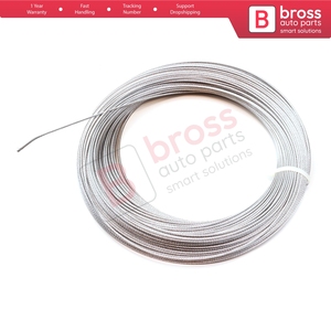 Cable de reparación para elevalunas BWR5472, cable de acero 7x7, diámetro: 1.5 mm, longitud: 100 metros, para elevalunas de coche - Product Image 3