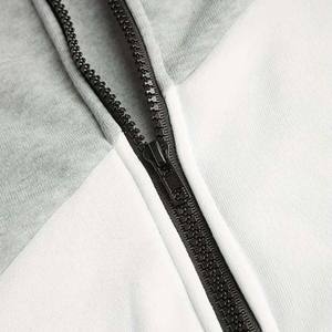 Ropa de calle de invierno para hombre, chándal de bloque de color, hecho en Pakistán 100%, cuello con capucha de alta calidad, logotipo personalizado, precio barato al por mayor - Product Image 5