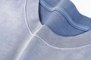 Personalizable 320 GSM Heavyweight Jersey camiseta para hombres Streetwear SunFade Boxy Fit con Puff impresión Full Sun Washed Look - Product Image 6