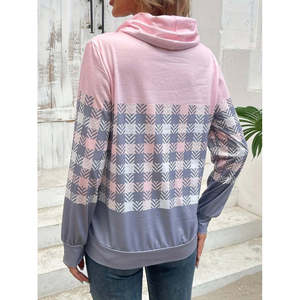 เสื้อคลุมแขนยาวลายทางพร้อมกระดุมตกแต่ง รุ่น 38411 - ลายทาง - Product Image 5