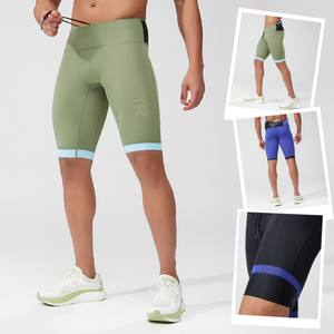 Short moulant de course à pied avec poche en maille pour homme Short de sport avec logo personnalisé Short de sport respirant à séchage rapide Expédition DDP - Product Image 1