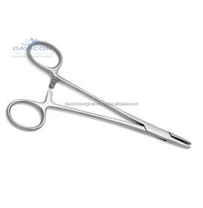 DAVICON – porte-aiguille marron Diagnol dentelures 7 po | Porte-aiguille - Product Image 6