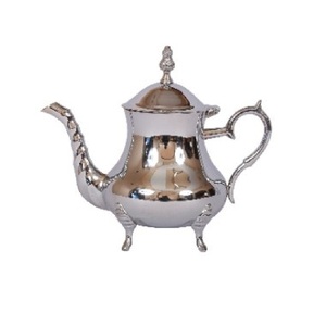 High Quality Arabic Style Tea & <b>Coffee</b> Pot Premium Stainless Steel & Brass Shiny Finished Metal Kettle Utensils Manufacturer - Product Image 1
