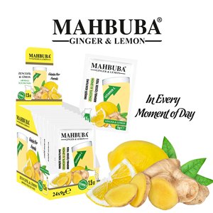 Bebida Instantánea en Polvo con Sabor a Jengibre y Limón, 9g x 24 Unidades, Empaque en Caja a Granel, Bebida Fría - Product Image 5
