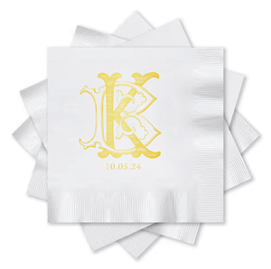 Serviettes Personnalisées <span class=keywords><strong>Serviette</strong></span> Jetable Papier <span class=keywords><strong>de</strong></span> Soie Serviettes Personnalisées Mariage - Product Image 3