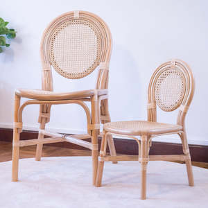 Chaises bébé en rotin, chaise enfant en cannage tressé, fournisseur direct, accessoires pour chambre d'enfant - Product Image 2