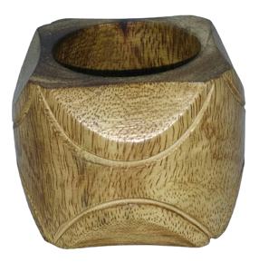 Servilleteros de madera tipo cuadrado de lujo, servilletero de lujo para boda, hotel y restaurante, Económico - Product Image 1