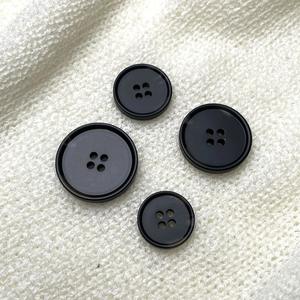 Bouton brut en corne de buffle naturelle de qualité supérieure pour accessoires vestimentaires - Product Image 3