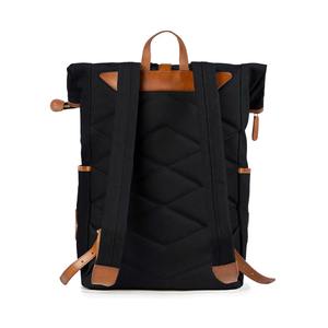 Leather Canvas Luxury <b>Backpack</b> <b>Large</b> Capacity Lightweight Travel School Laptop Rucksack Factory LCBP-0168 - Product Image 5