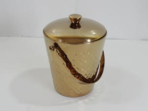 Hot Stainless Steel Double Wall Hammered Ice Bucket Shiny Polish Wine Bucket Hot Sale Premium Quality Classic Vintage Ice Bucket - Product Image 2