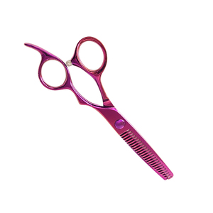 Ciseaux amincissants de cheveux de barbier de la meilleure qualité 6.5 "avec des lames tranchantes durables ciseaux amincissants de cheveux antidérapants - Product Image 3