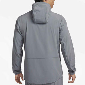 Chaqueta Bomber Ligera de Invierno para Hombre, de Poliéster, Vintage, Cortavientos, Impermeable, con Capucha y Cremallera - Product Image 2